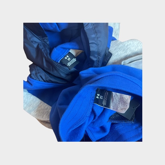 Under Armour Recruit Hoodie & Color Block Joggers Matching Set - Picture 7 of 7